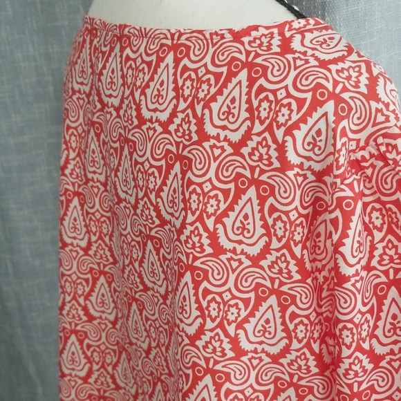 Rebecca Malone blouse, tie neckline NWT - Picture 4 of 5